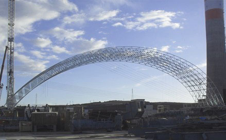 侯马大型网架结构